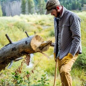 NWT Western Rise Caribou quilted shirt Sz XXL